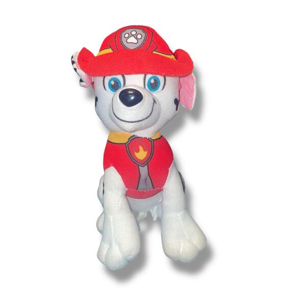 Nickelodeon Paw Patrol Plush Marshall Stuffed Animal Dog Nursery 7" Red Lot of 2 - Picture 7 of 14